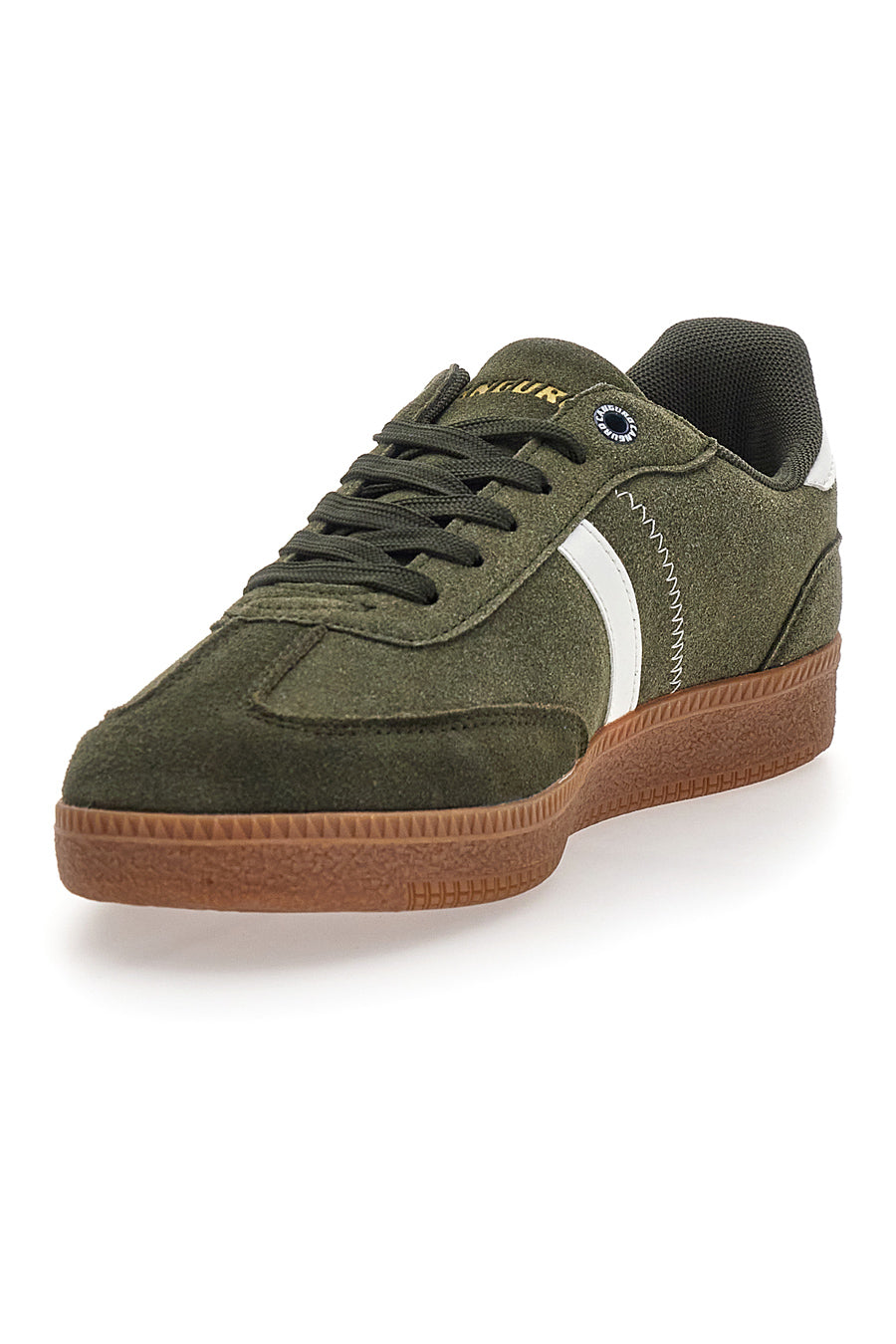 Sneakers Verdi Con Chiusura Lacci Canguro 385