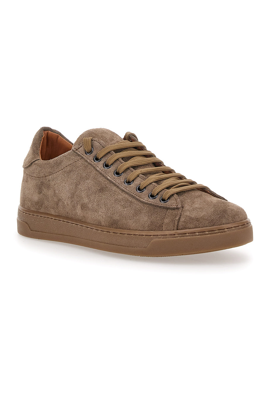 Sneakers in camoscio marrone Made in Italy PITTARELLO FOCUS 3021