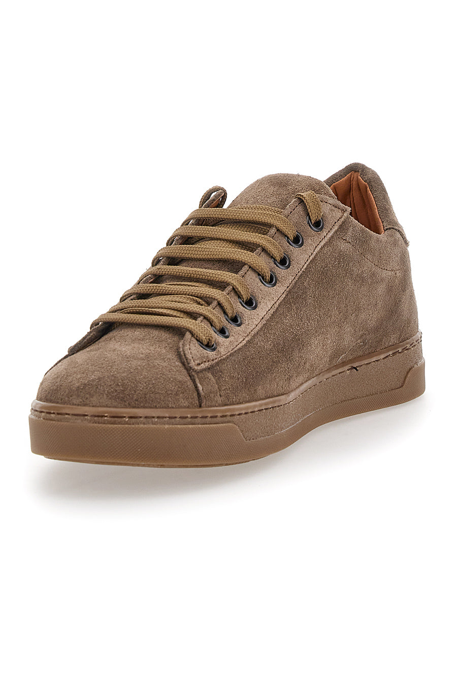 Sneakers in camoscio marrone Made in Italy PITTARELLO FOCUS 3021