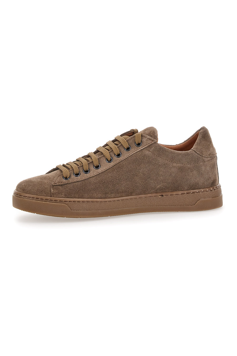 Sneakers in camoscio marrone Made in Italy PITTARELLO FOCUS 3021