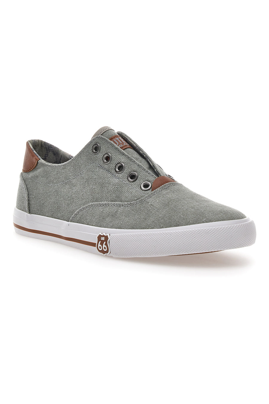 Route 66 91414 Graue Canvas-Sneaker