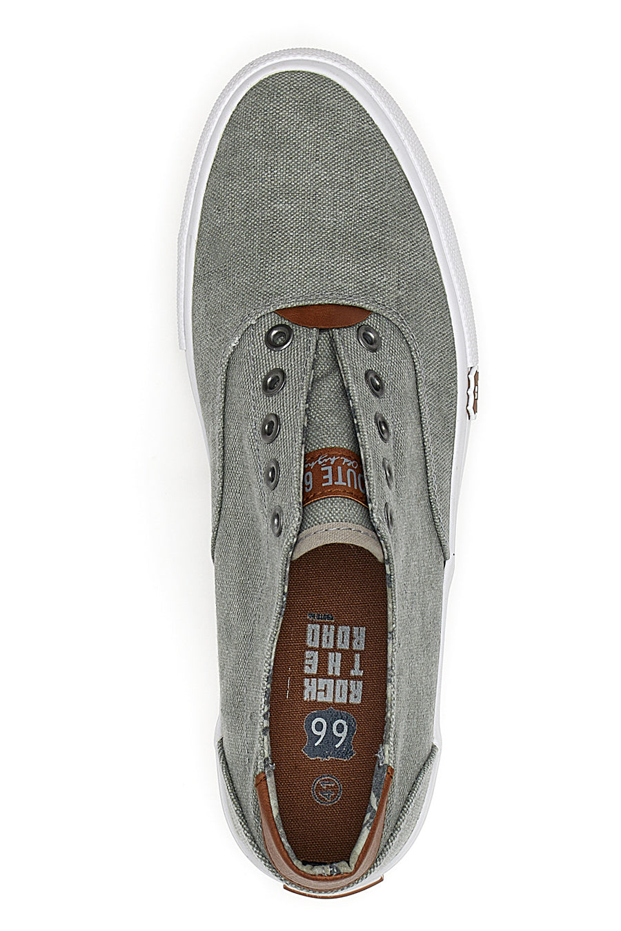 Route 66 91414 Graue Canvas-Sneaker