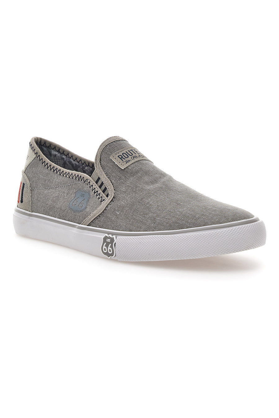 Route 66 Slip-on-Sneaker 21808 Grau