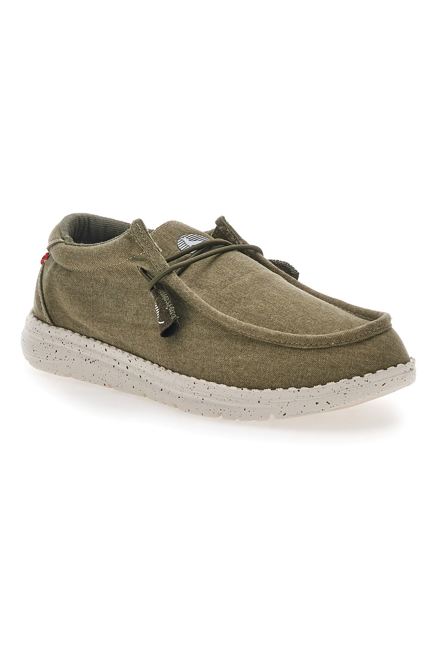 Mocassino Casual Verde Oliva Canguro 922