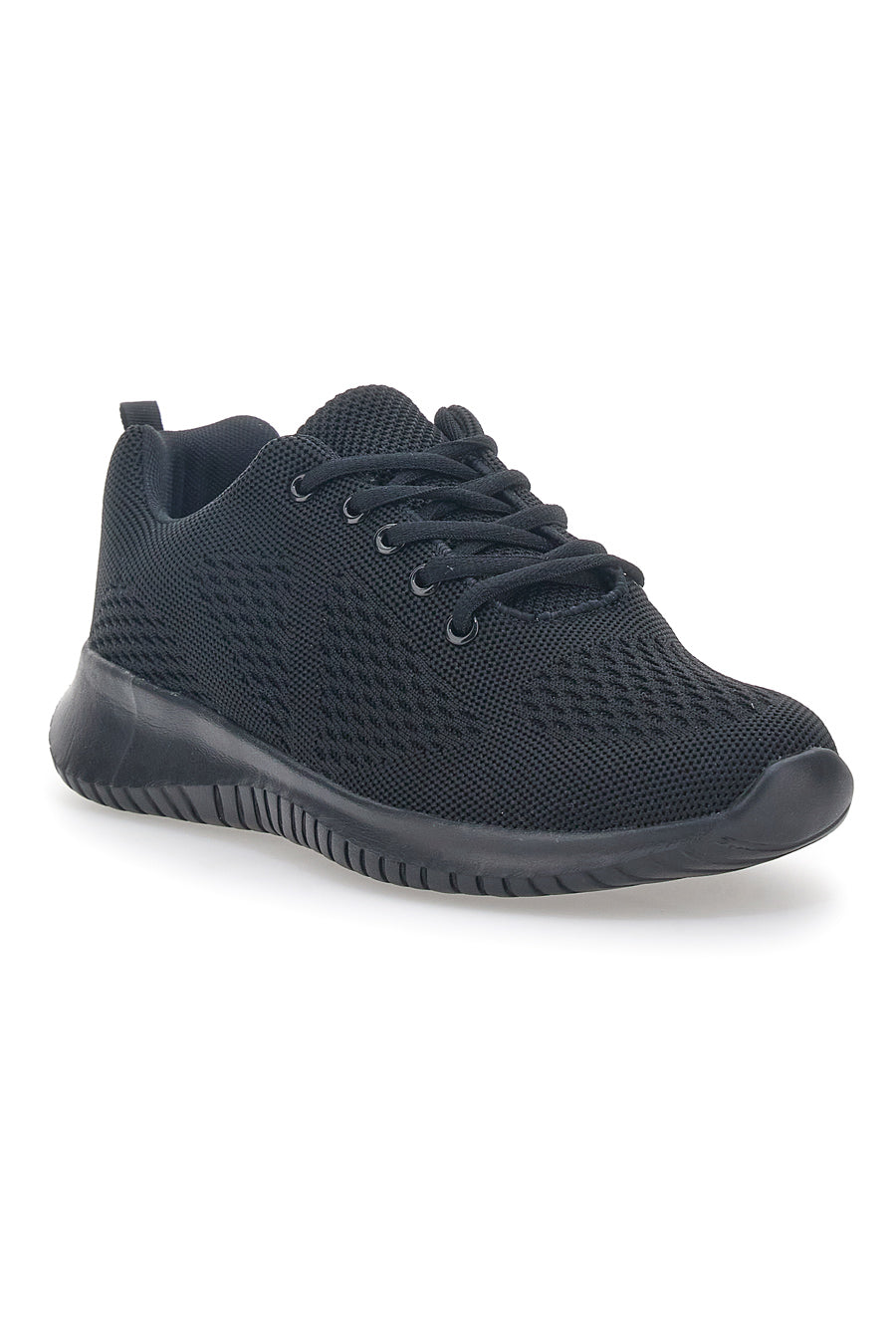 W Max 404 schwarze Mesh-Sneaker