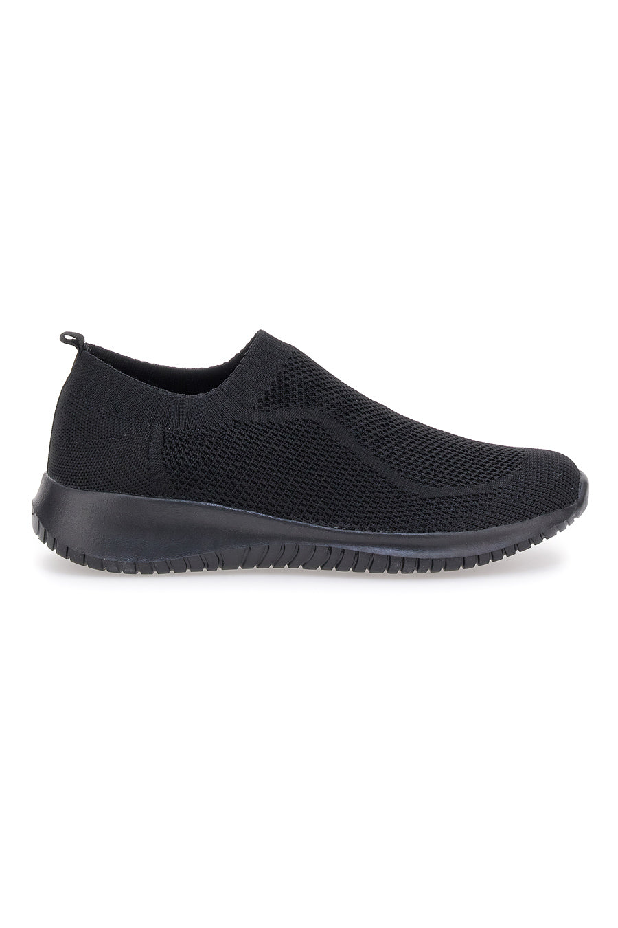 Sneakers Nere Slip-On In Mesh W Max 400