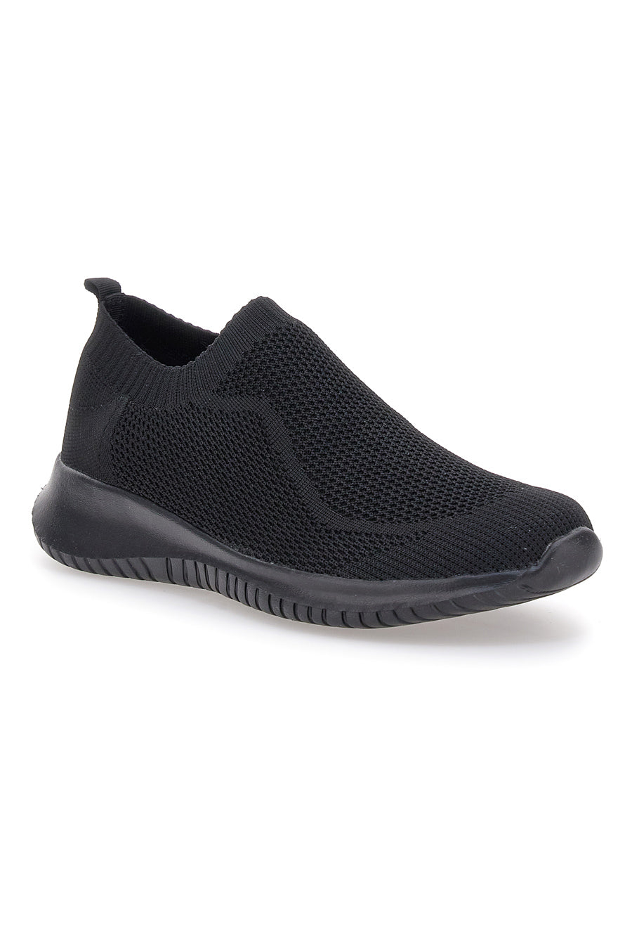 Sneakers Nere Slip-On In Mesh W Max 400