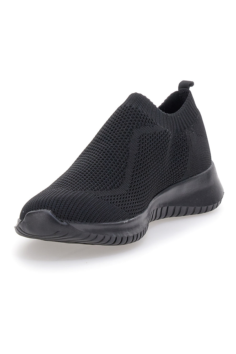 Sneakers Nere Slip-On In Mesh W Max 400