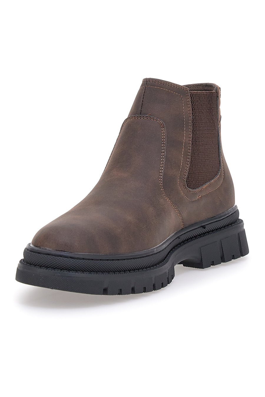 Braune Beatles-Stiefeletten Canguro 877