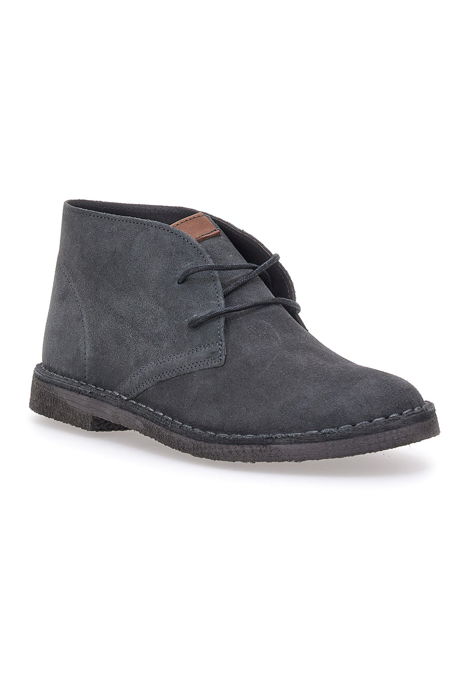 Graue Stiefeletten aus echtem Wildleder Max Dillan 2902