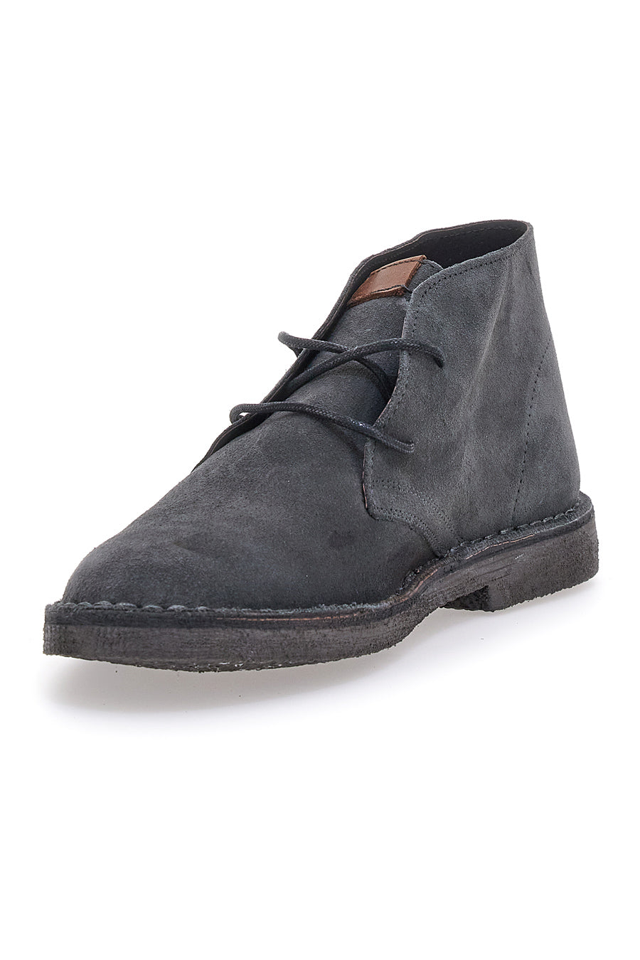 Graue Stiefeletten aus echtem Wildleder Max Dillan 2902