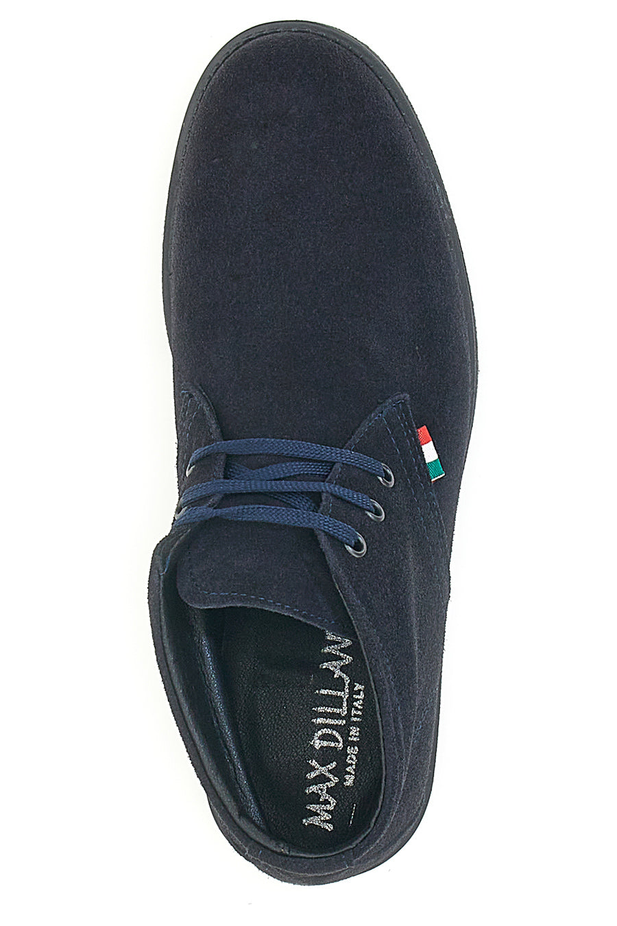 Max Dillan 2810 Blaue hohe Schnürschuhe