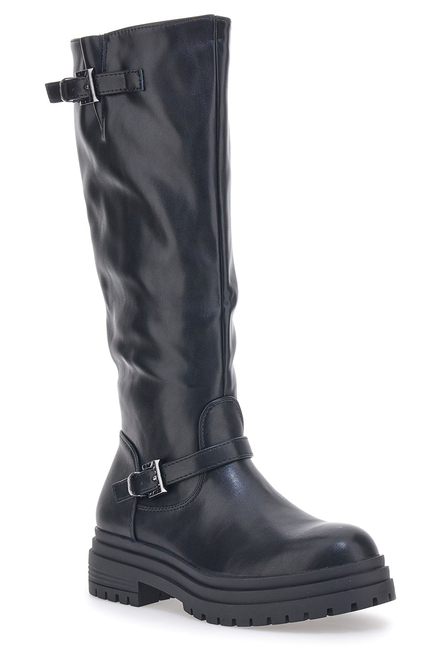 Rock'n Doll Schwarze Bikerstiefel 972913