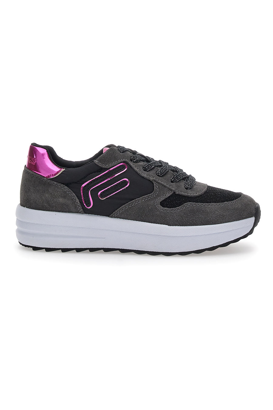 Sneakers Flatform Fornarina 1 Grigie