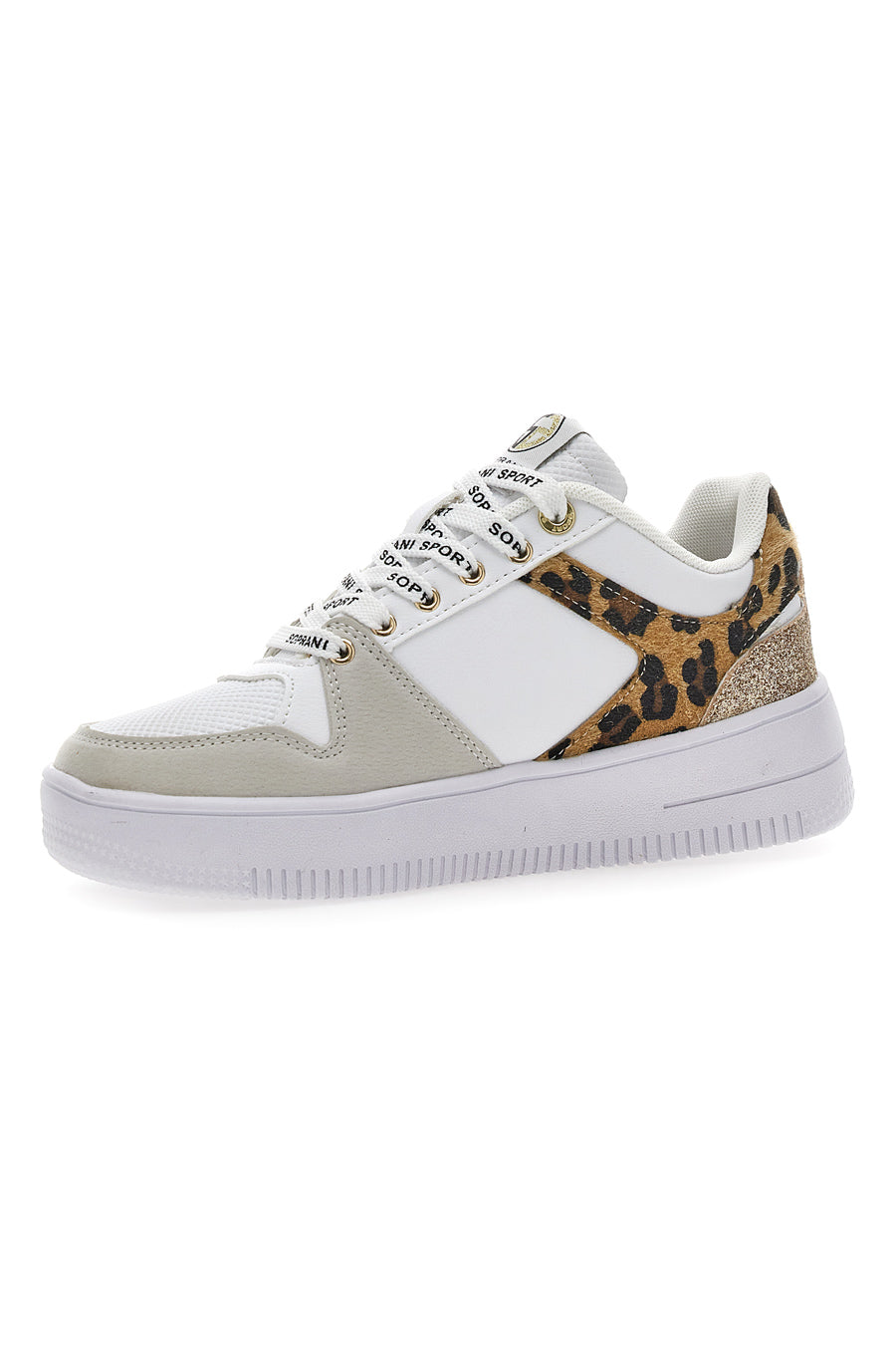 Soprani Alex Flatform Sneakers Weißgold