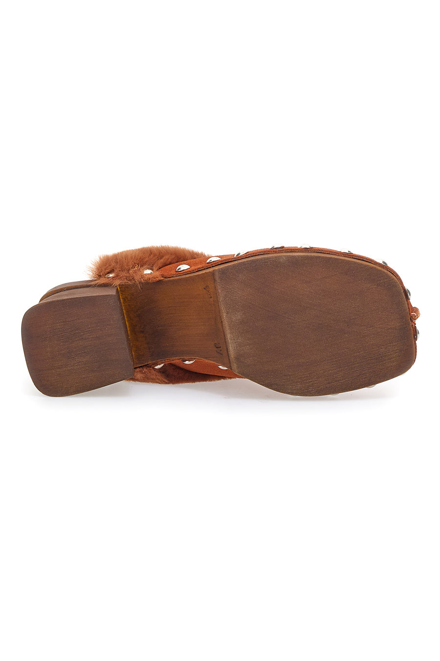 Zoccoli Clogs in EcoFur Pittarello Must Have 15301 Cognac