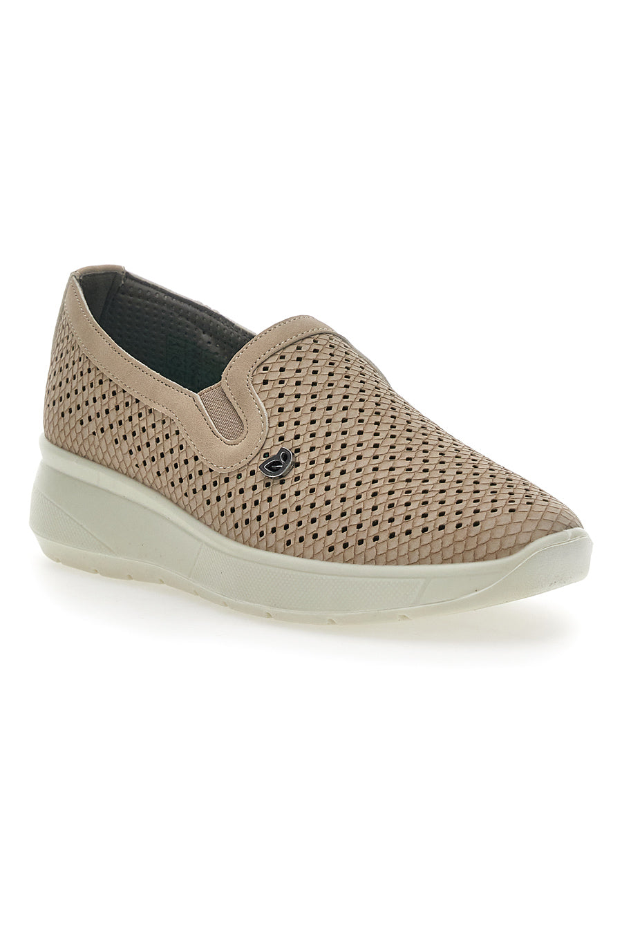 Eco Bio Slip-On Sneakers 231309 Beige