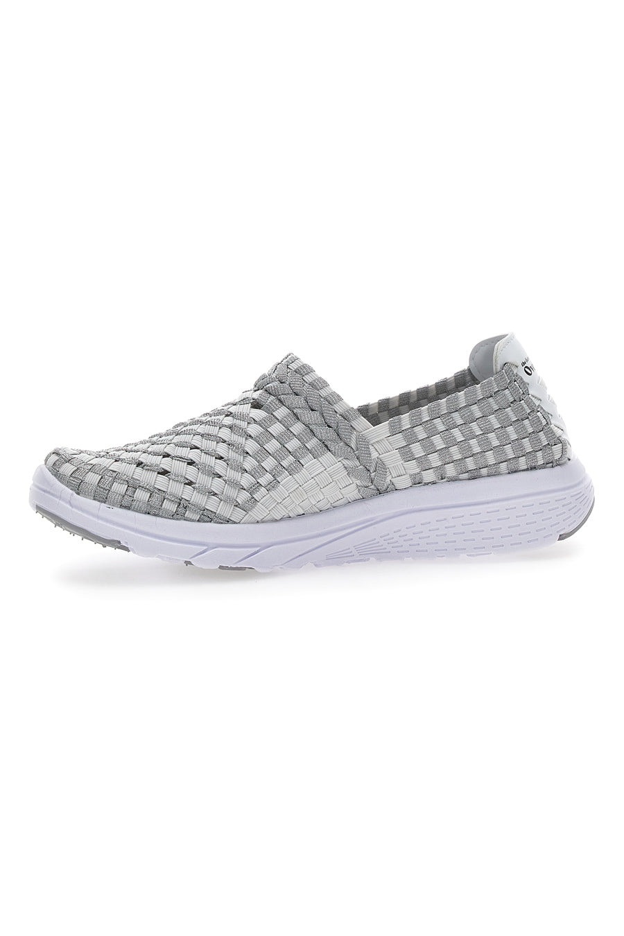 Overland 640 Slip-on-Sneaker in Weiß und Grau