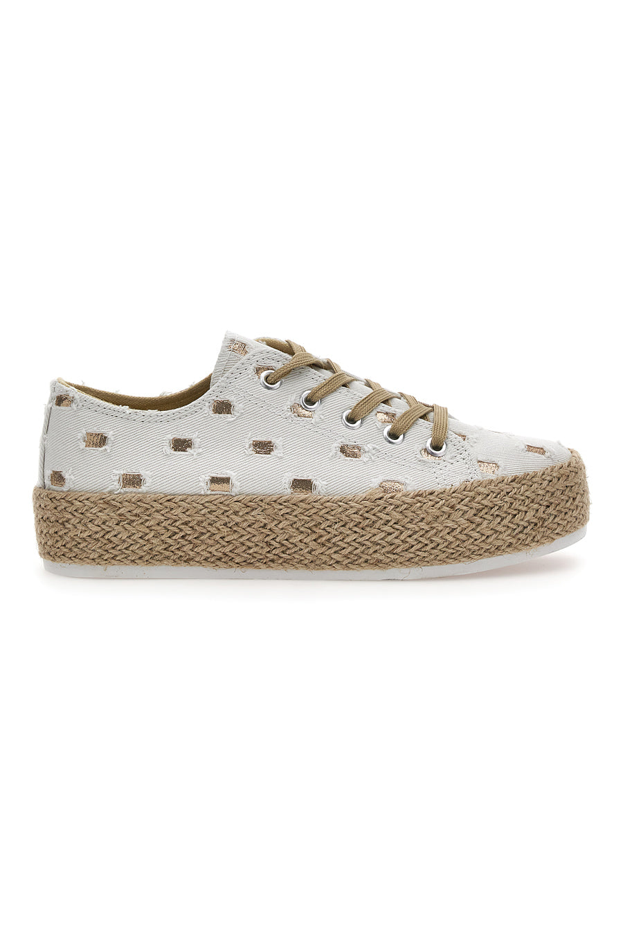 Espadrillas con Flatform Energy 124 Bianche