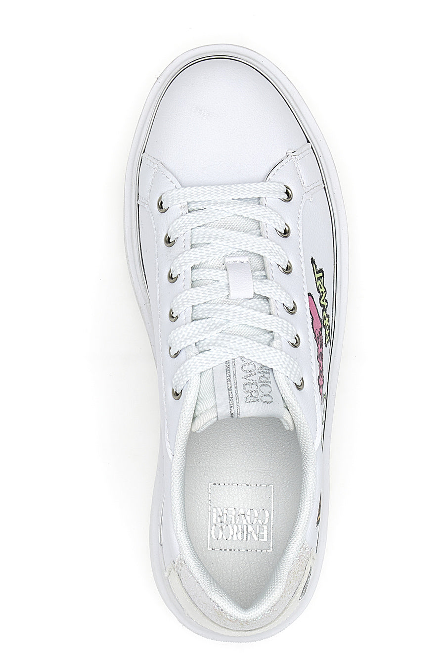 Sneakers Coveri Silvia Graffiti Bianco