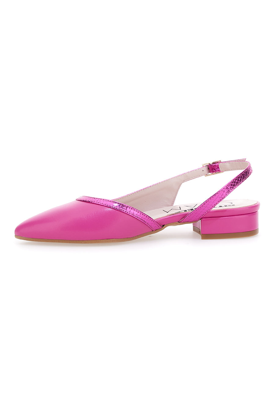 Ballerine Slingback Pittarello Glam 1985 Fuxia