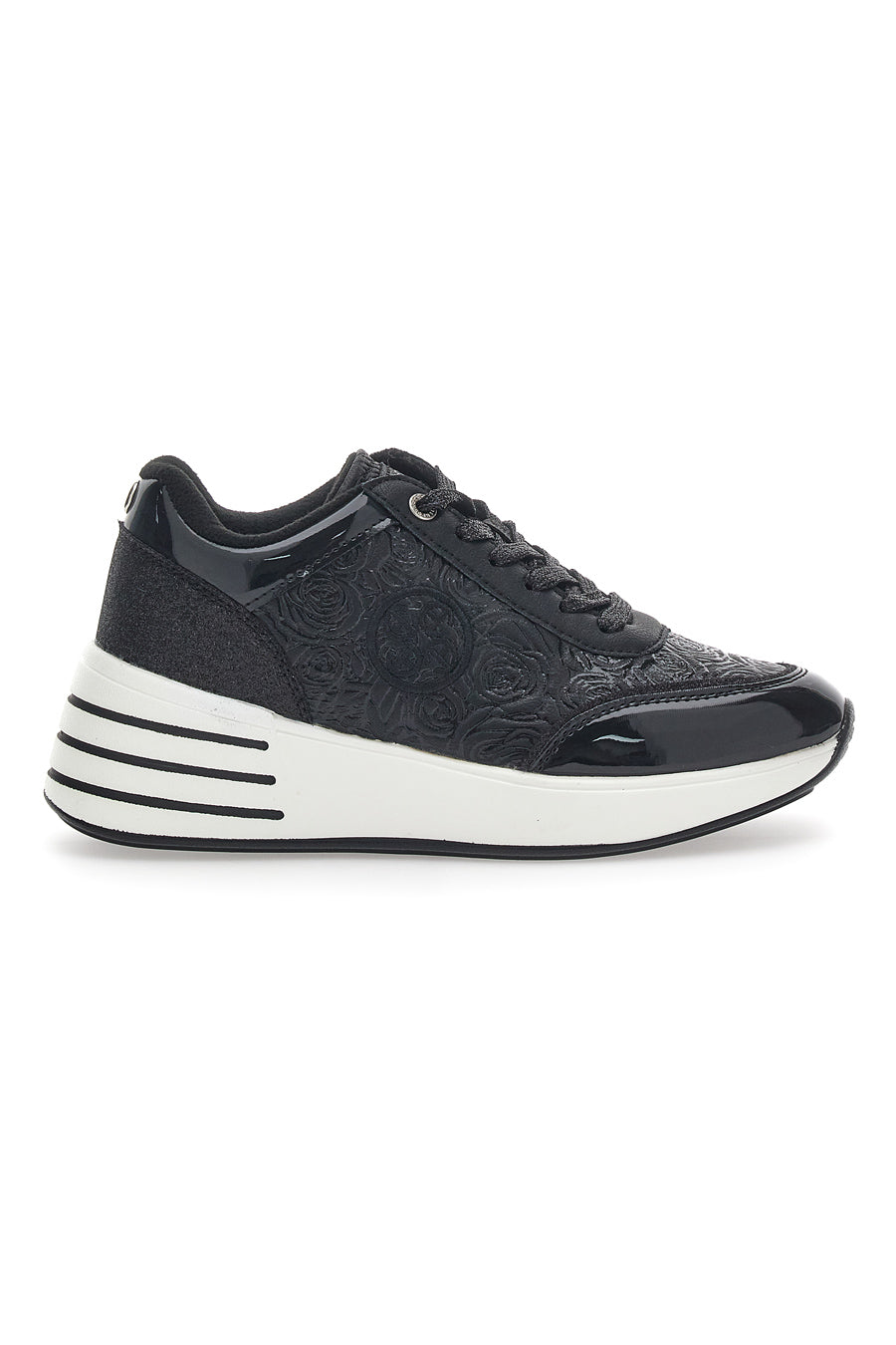 Sneakers con Zeppa Coveri 222755 Nere