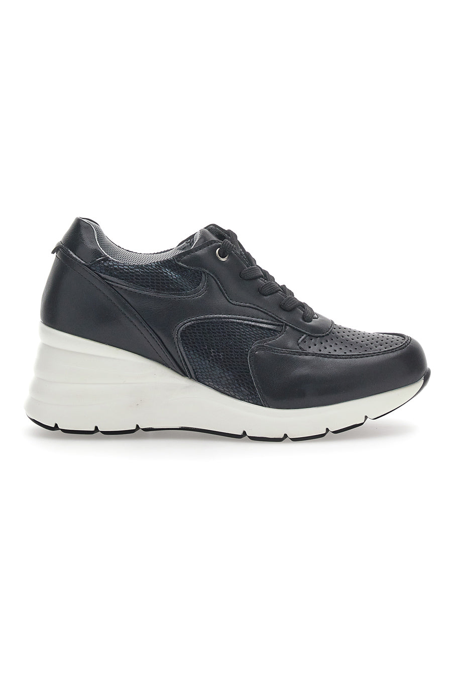 Sneakers con Zeppa Gavi 853902 Nere