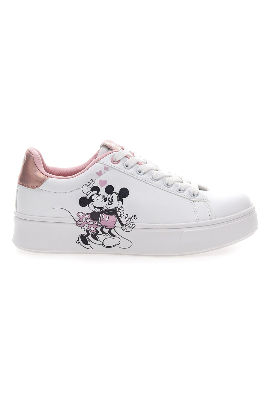 Weiße niedrige Disney-Sneaker 2010285