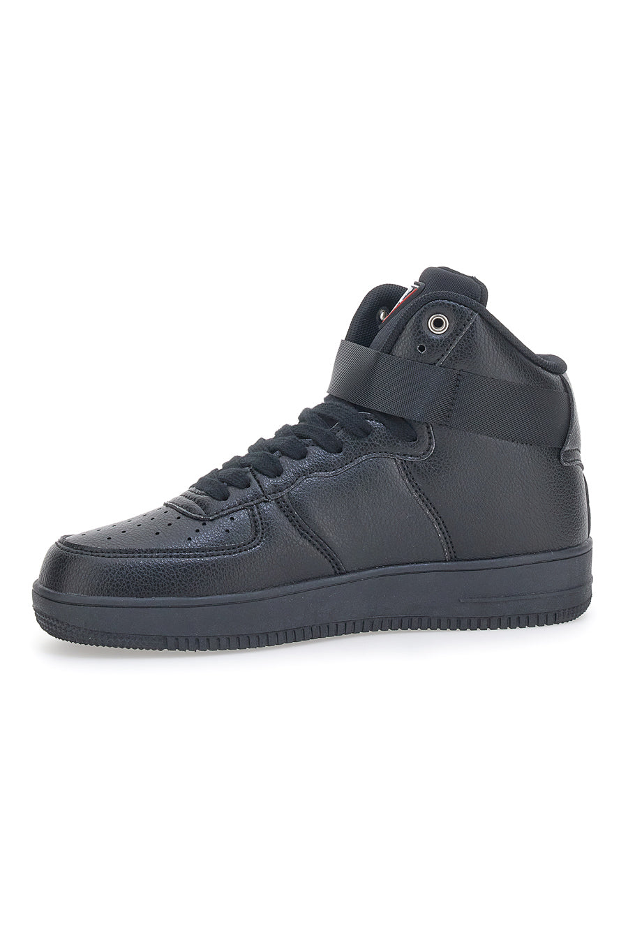 Leone 47 Schwarze Mid-Cut-Sneaker