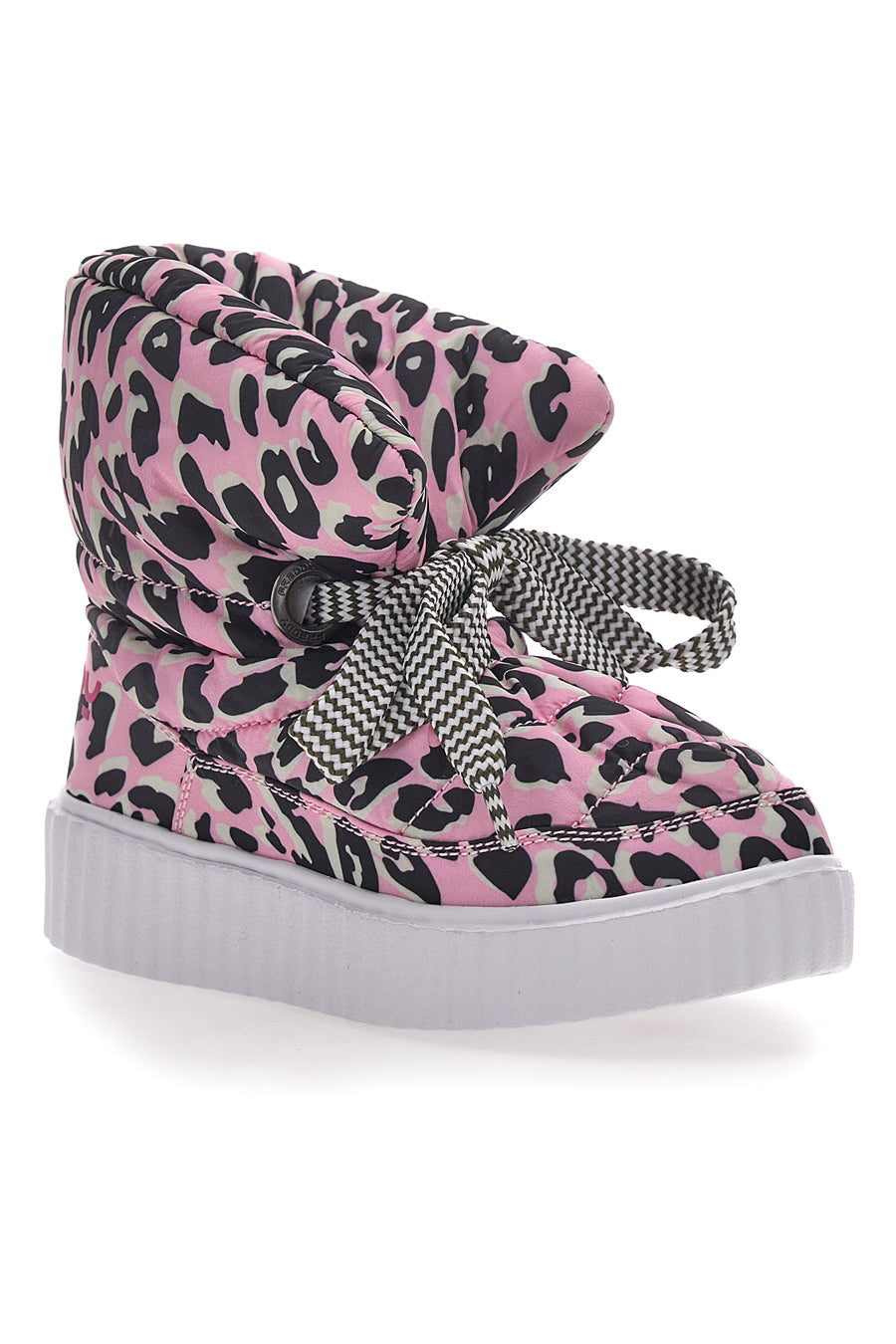 Stivaletti Animalier Rosa Imbottiti Freddy 7558