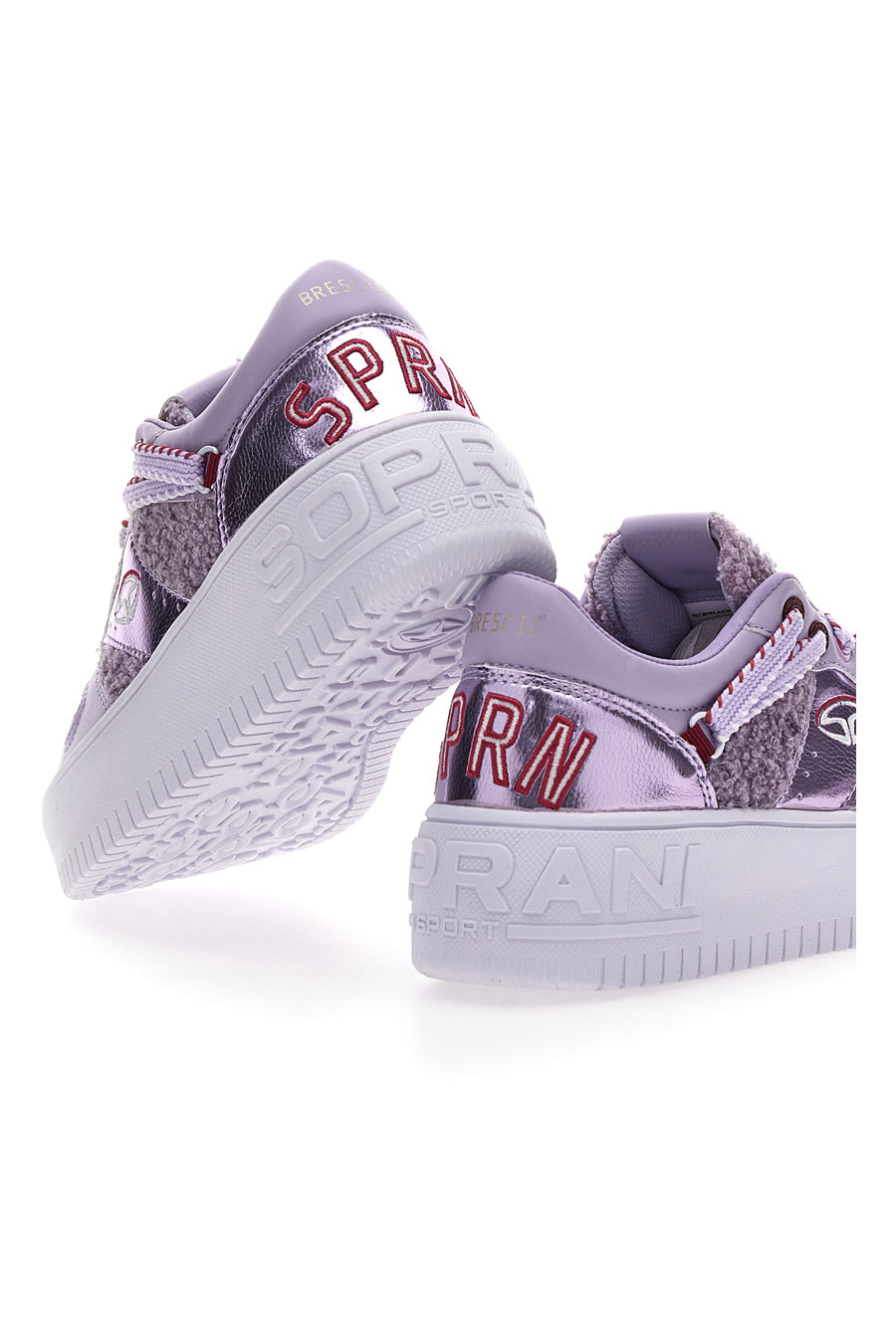 Sneakers Viola Soprani Sport Brescia Fur