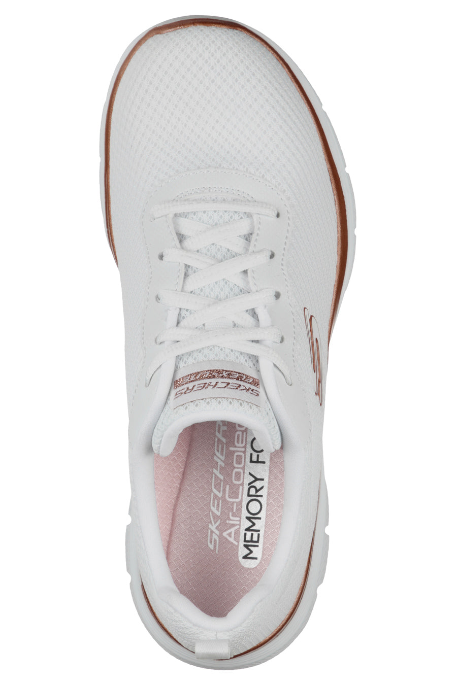 Sneakers Skechers Flex Appeal 4.0 Brillant View Bianche