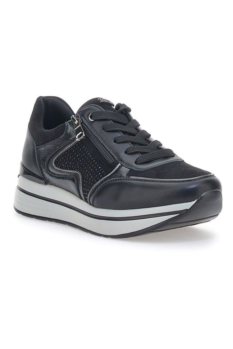 Sneakers Platform Inblu 350 IN Nero