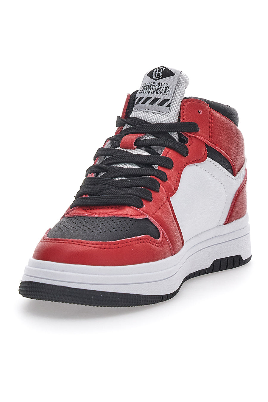 Sneakers Mid Cut Rosse Cotton Belt Kobe Tumble