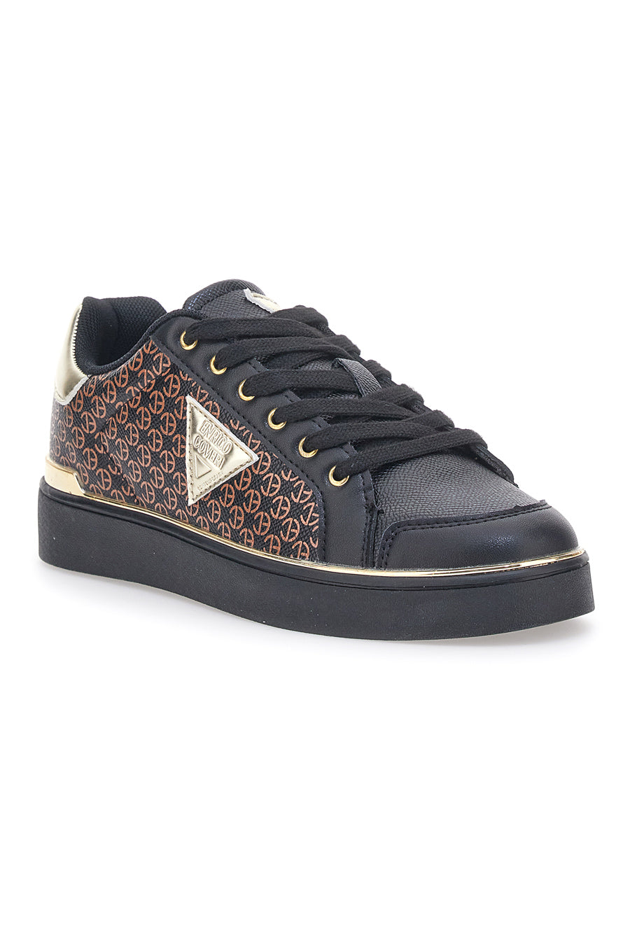 Sneakers Nere Enrico Coveri Guenda LH Metal