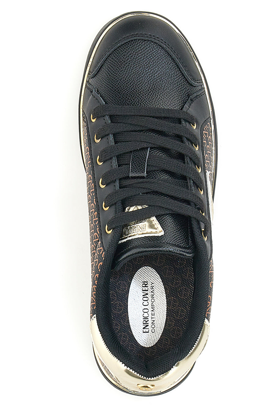 Sneakers Nere Enrico Coveri Guenda LH Metal