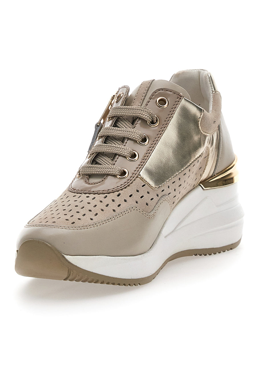 Sneakers Beige Mio Tempo 19584