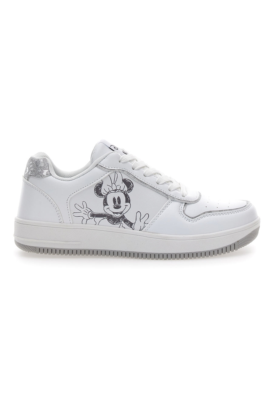 Bianca-Sneaker mit Disney-Aufdruck 3010561