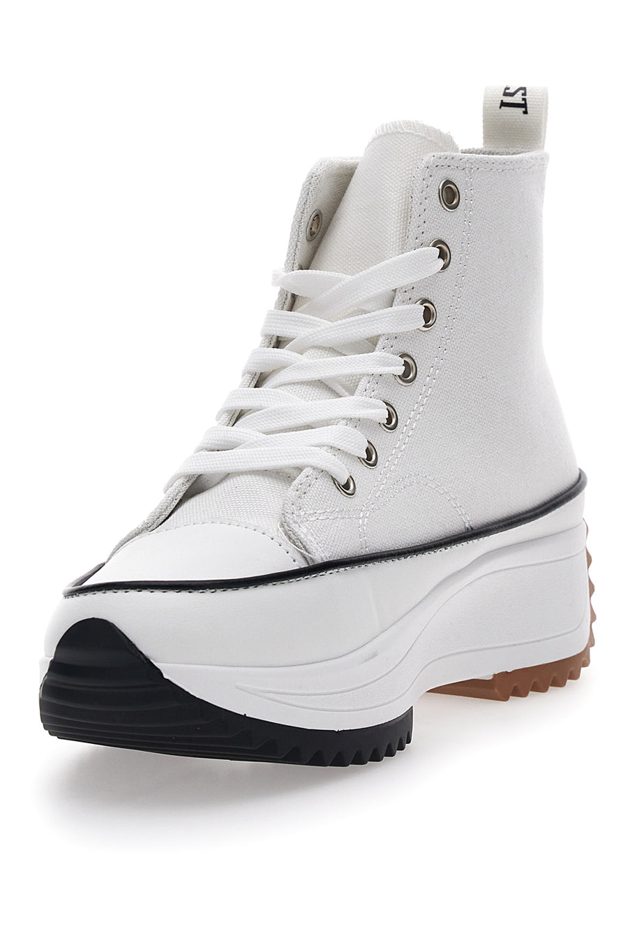 Sneakers Alte con Platform Bianche Everlast 02