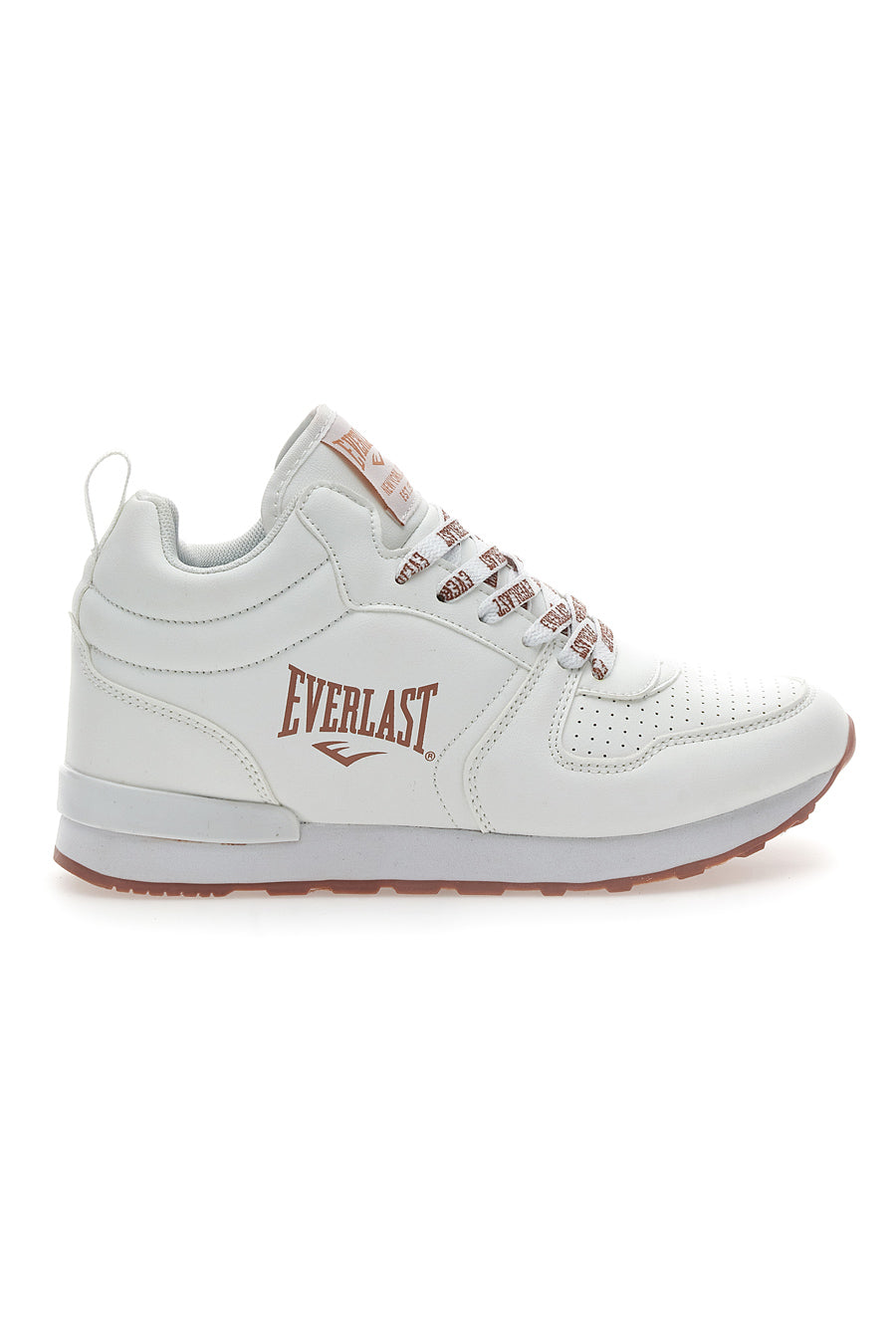 Sneakers Bianche e Gold Rose Con Suola a Contrasto Everlast 479