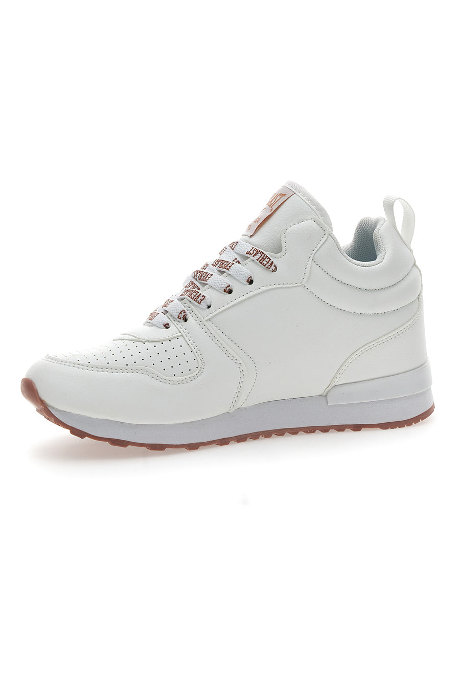 Sneakers Bianche e Gold Rose Con Suola a Contrasto Everlast 479