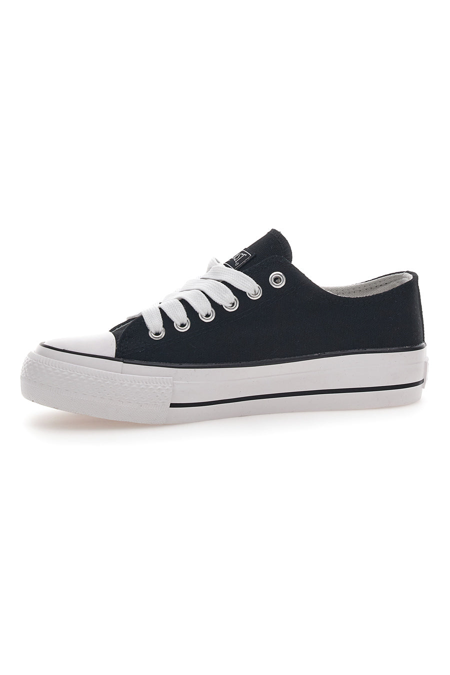 Sneakers in Tela da Donna Nere Everlast 2137