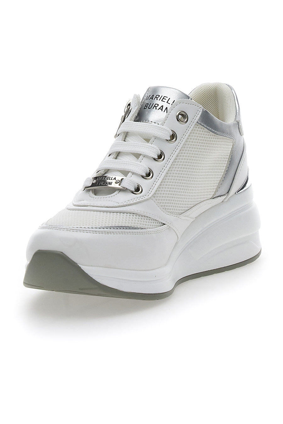 Sneakers con Zeppa Bianche Mariella Burani 50392