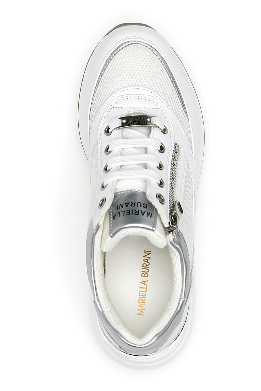 Sneakers con Zeppa Bianche Mariella Burani 50392