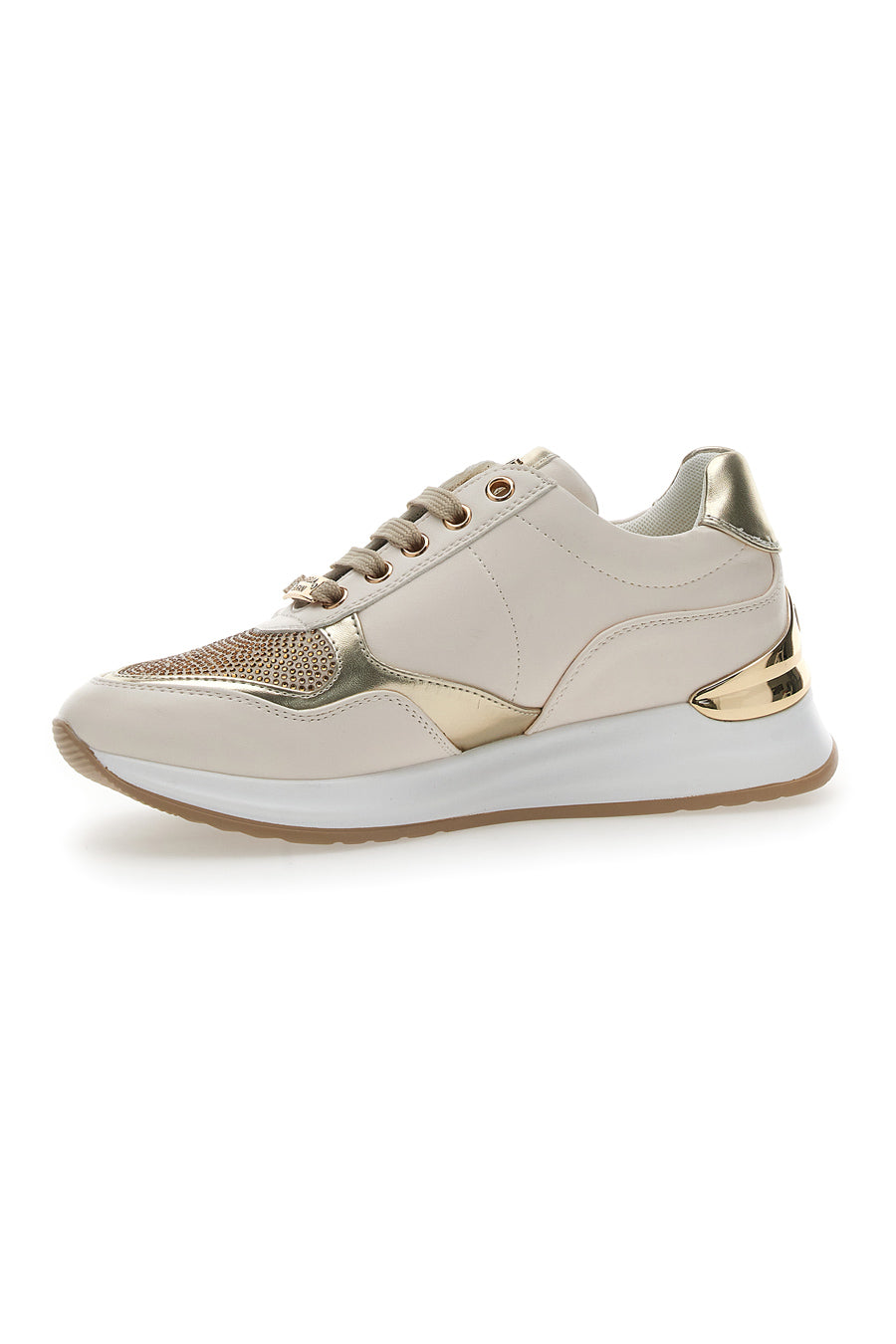 Sneakers con Strass Oro Mariella Burani 50384