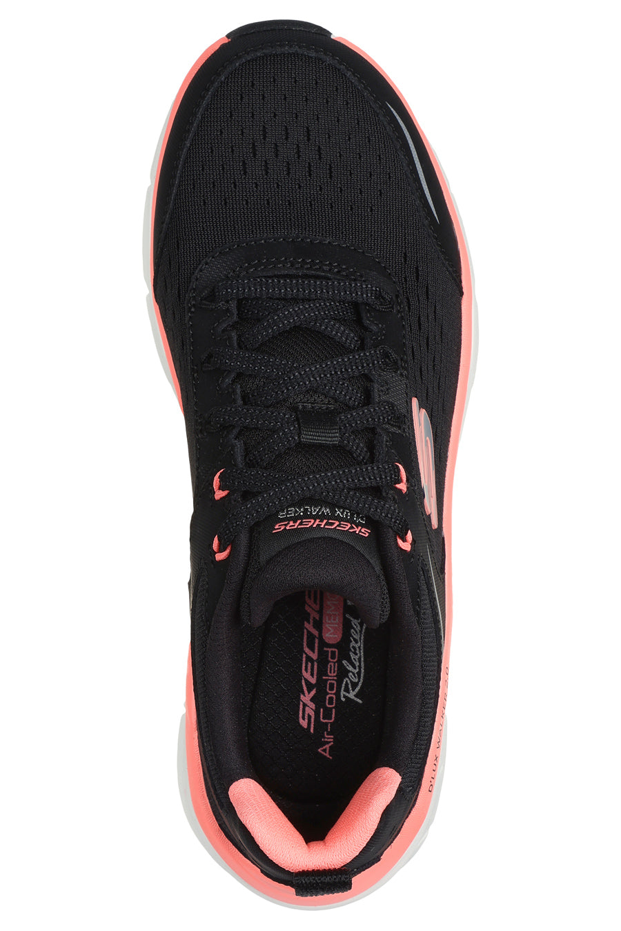 Sneakers Nere e Rosa Skechers D'Lux Walker 2 Daisy Doll