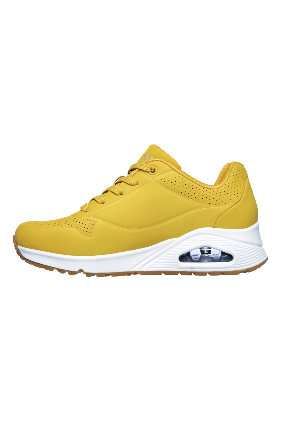 Sneakers Gialle da Donna Skechers Uno-Stand on Air