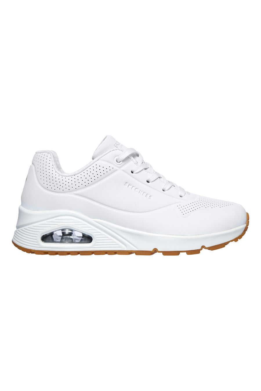 Sneakers Bianche da Donna Skechers Uno-Stand on Air