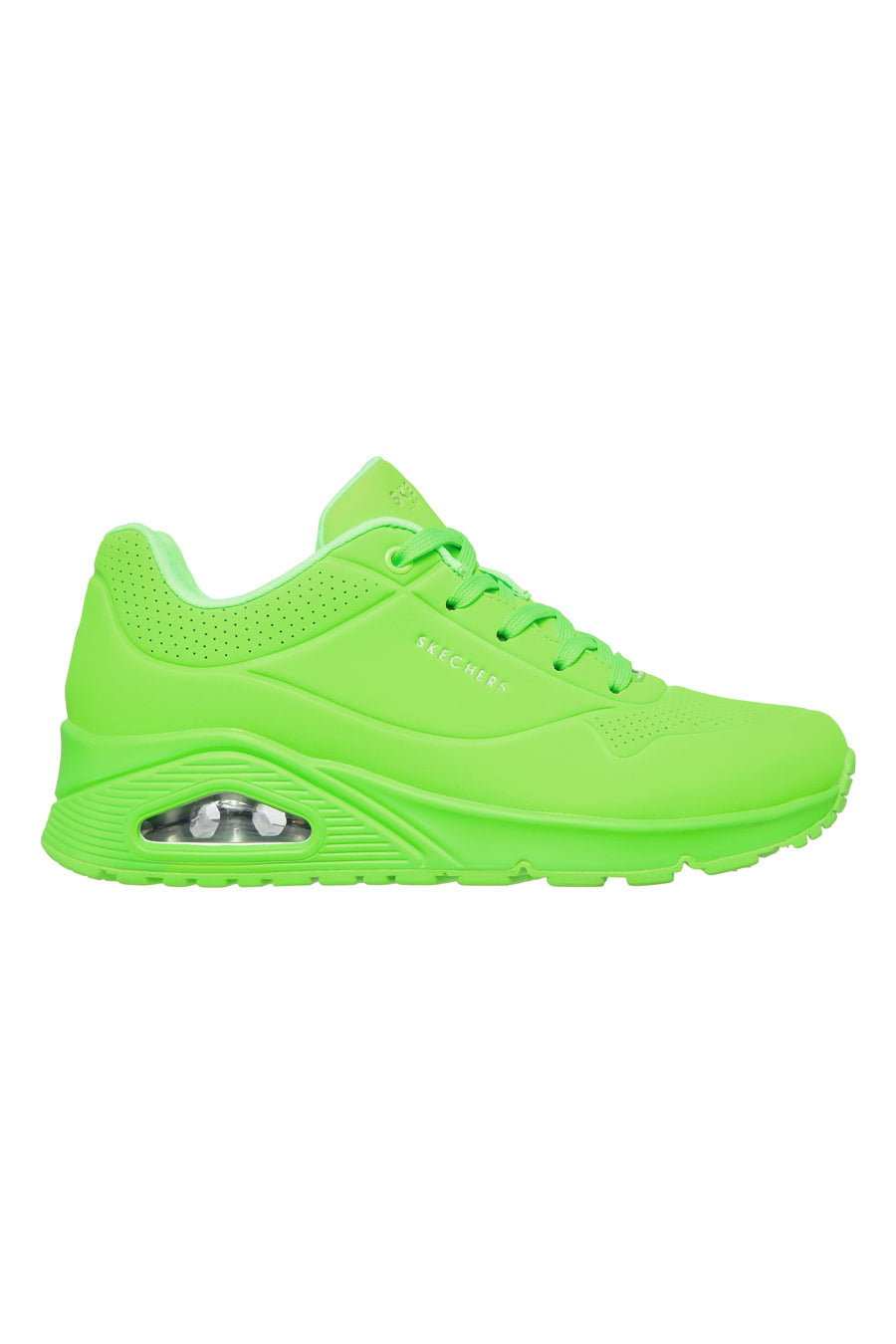 Sneakers Verde da Donna Skechers Uno-Night Shades