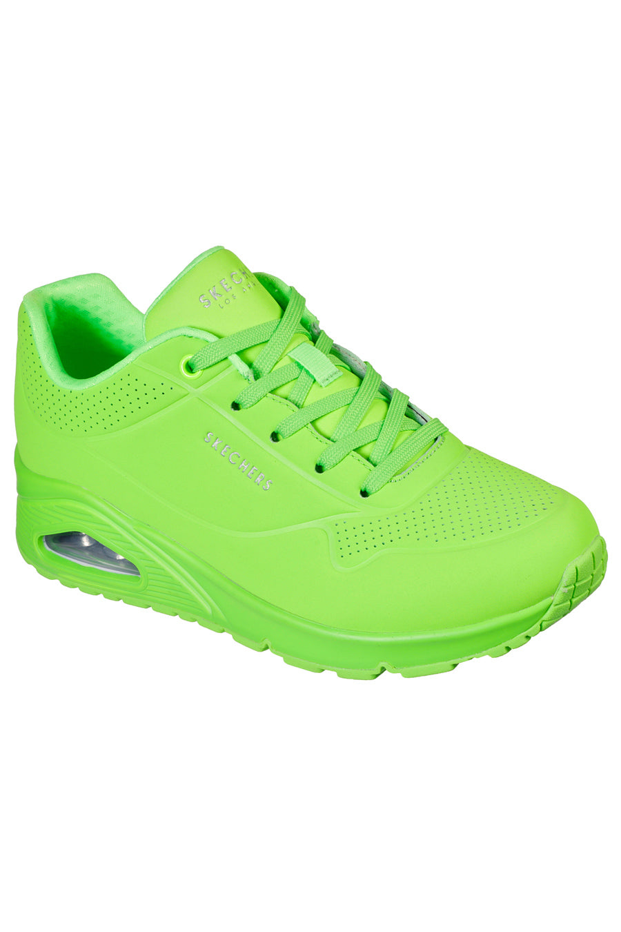 Sneakers Verde da Donna Skechers Uno-Night Shades